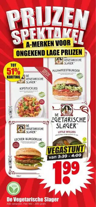 Dirk De Vegetarische Slager aanbieding