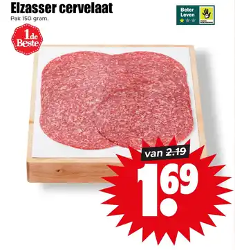 Dirk Elzasser cervelaat aanbieding