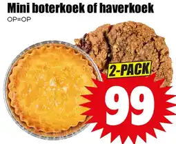 Dirk Mini boterkoek of haverkoek aanbieding
