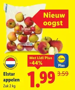 Lidl Elstar appelen aanbieding