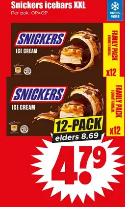 Dirk Snickers icebars XXL aanbieding