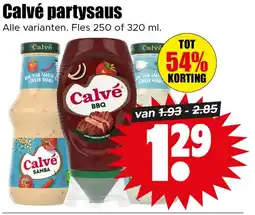 Dirk Calvé partysaus aanbieding