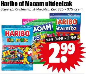 Dirk Haribo of Maoam uitdeelzak aanbieding