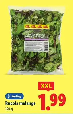 Lidl Rucola melange XXL aanbieding