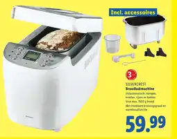 Lidl Silvercrest Broodbakmachine aanbieding