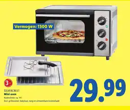 Lidl Silvercrest Mini oven aanbieding