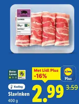 Lidl Slavinken aanbieding