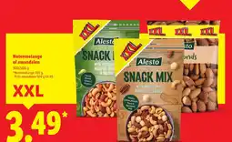 Lidl Notenmelange of amandelen aanbieding