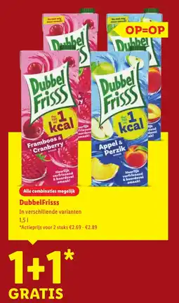 Lidl DubbelFrisss aanbieding