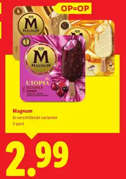 Lidl Magnum aanbieding