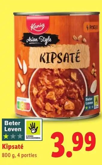 Lidl Kipsaté aanbieding