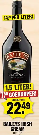 Dirk Baileys irish cream aanbieding