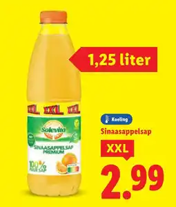 Lidl Sinaasappelsap XXL aanbieding