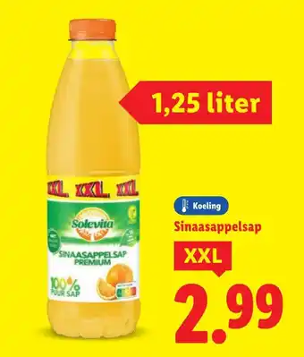 Lidl Sinaasappelsap XXL aanbieding