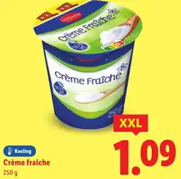 Lidl Creme Fraiche XXL aanbieding