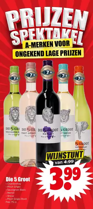 Dirk Die 5 Groot aanbieding