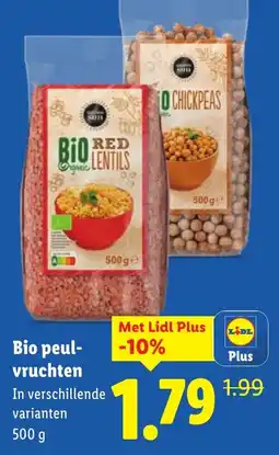 Lidl Bio peul vruchten aanbieding