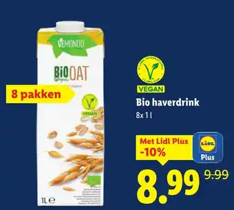 Lidl Bio haverdrink aanbieding