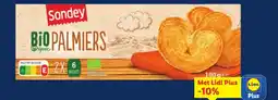 Lidl Bio palmiers aanbieding