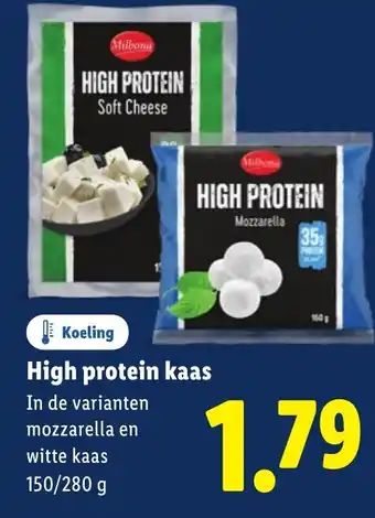 Lidl High protein kaas aanbieding