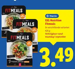 Lidl XXL Nutrition Fitmeals aanbieding