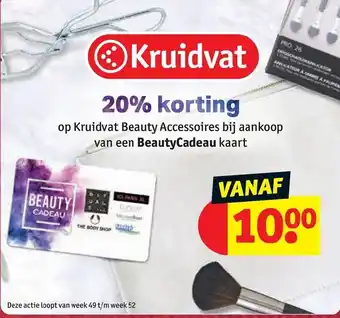 Kruidvat BeautyCadeau aanbieding