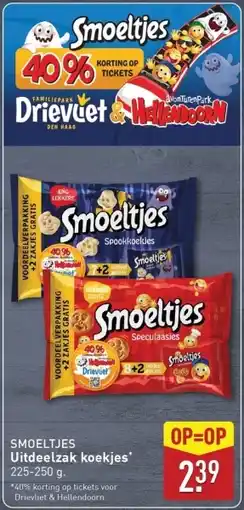 ALDI SMOELTJES Uitdeelzak koekjes aanbieding