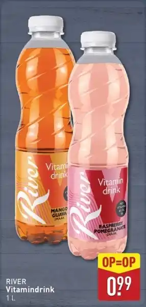 ALDI River Vitamin drink aanbieding