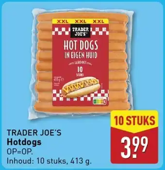 ALDI Trader Joe's Hotdogs aanbieding