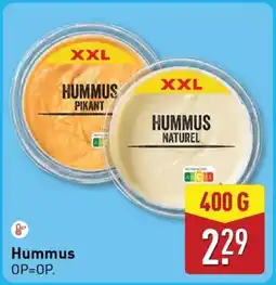 ALDI Hummus aanbieding