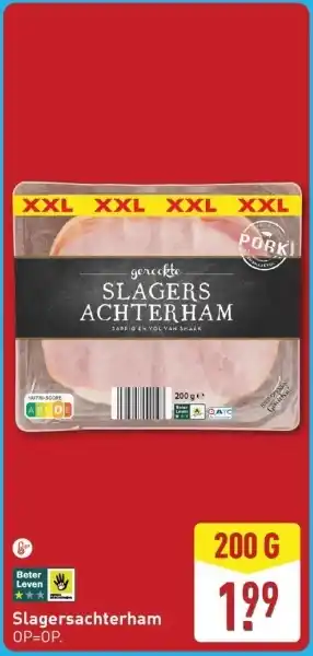 ALDI Slagersachterham aanbieding