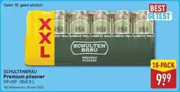 ALDI Schultenbräu Premium pilsener aanbieding