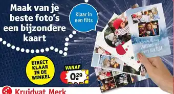 Kruidvat Maak van je beste foto een bijzonder cadeau aanbieding