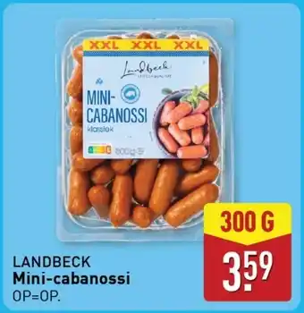 ALDI Landbeck Mini cabanossi aanbieding
