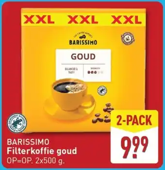 ALDI BARISSIMO Filterkoffie goud aanbieding