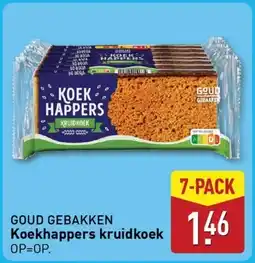 ALDI Goud gebakken Koekhappers kruidkoek aanbieding