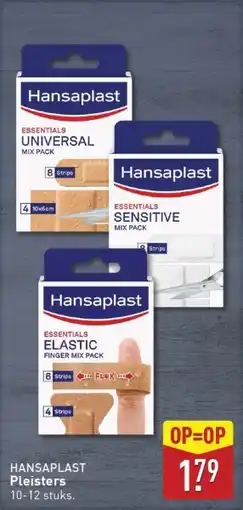 ALDI Hansaplast Pleisters aanbieding