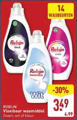 ALDI Robijn Vloeibaar wasmiddel aanbieding