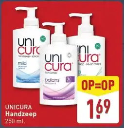 ALDI Unicura Handzeep aanbieding
