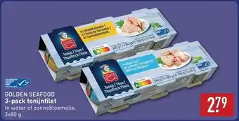 ALDI Golden seafood 3-pack tonijnfilet aanbieding