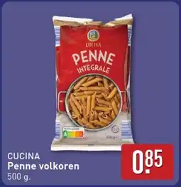 ALDI Cucina Penne volkoren aanbieding
