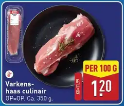 ALDI Varkens haas culinair aanbieding