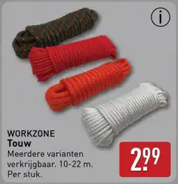 ALDI Workzone Touw aanbieding
