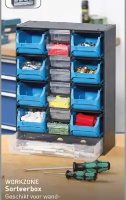 ALDI Workzone Sorteerbox aanbieding