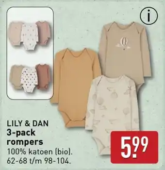 ALDI LILY & DAN 3-pack aanbieding