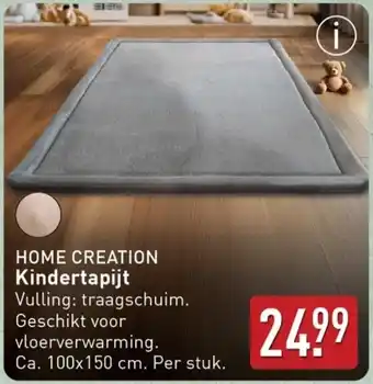 ALDI HOME CREATION Kindertapijt aanbieding