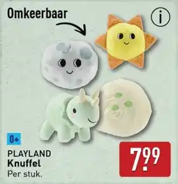 ALDI PLAYLAND Knuffel aanbieding