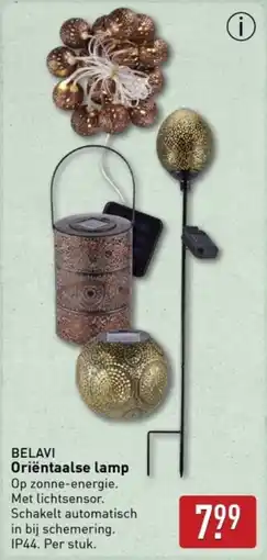 ALDI BELAVI Oriëntaalse lamp aanbieding