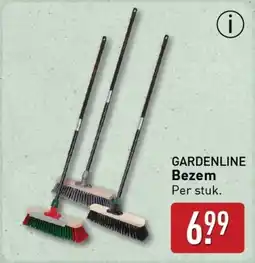 ALDI GARDENLINE Bezem aanbieding