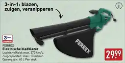 ALDI FERREX Elektrische bladblazer aanbieding